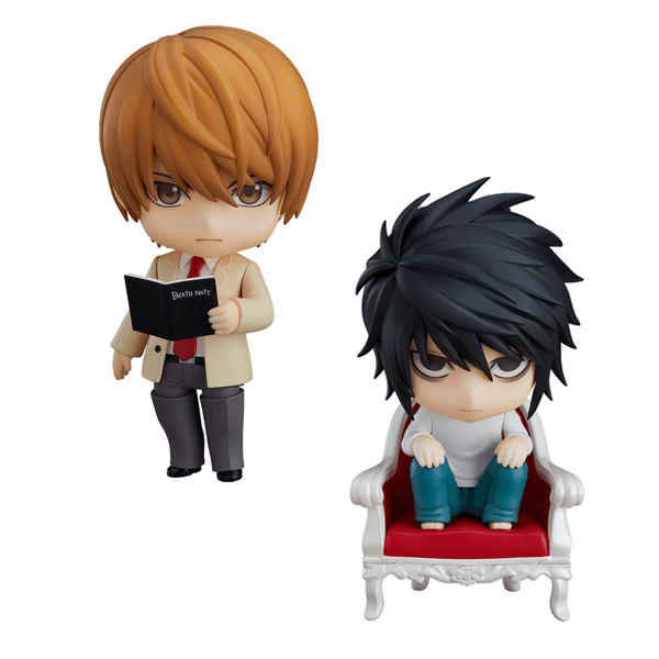 You are currently viewing Death Note L Nendoroid 2.0 & Light Yagami Nendoroid 2.0