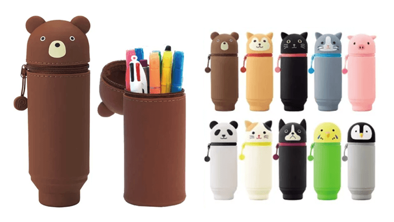 Japanese Stationery Animal Pencil Case