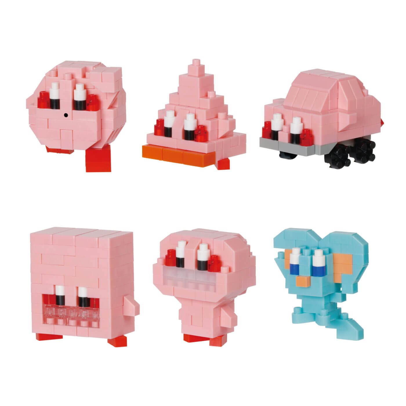 kirby nanoblock kirby traffic cone