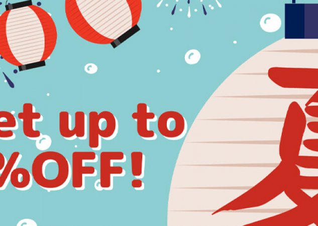 NEW: No minimum purchase amount! Get up to 5% OFF on ANY item with our Blog Coupon for this month!