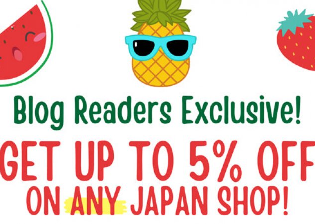 NEW: No minimum purchase amount! Get up to 5% OFF on ANY item with our Blog Coupon for this month!