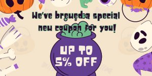 Read more about the article NEW: No minimum purchase amount! Get up to 5% OFF on ANY item with our Blog Coupon for this month!