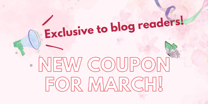 You are currently viewing NEW: No minimum purchase amount! Get up to 5% OFF on ANY item with our Blog Coupon for this month!