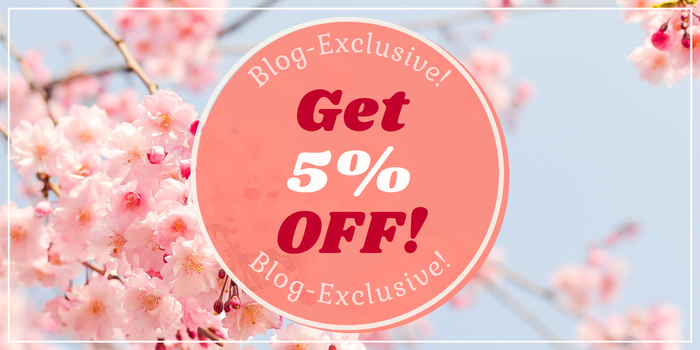 You are currently viewing NEW: No minimum purchase amount! Get up to 5% OFF on ANY item with our Blog Coupon for this month!