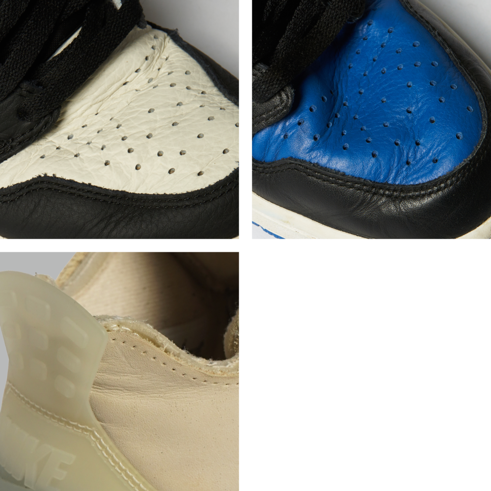 Upper wrinkles outside-standard (NG) example