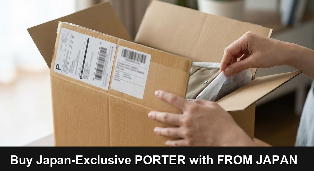 Buy Japan-exclusive PORTER with FROM JAPAN proxy service