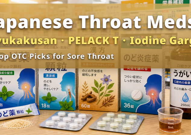 Best Japanese Throat Medicine 2026: 5 OTC Picks (Ryukakusan, PELACK T, Iodine Gargle)