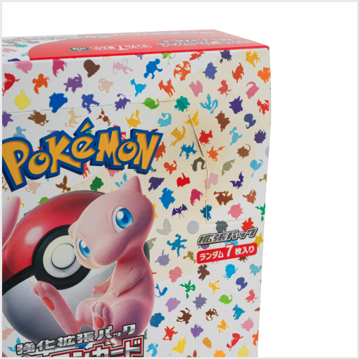 Japanese trading cards sealed box unwrapped box external stains outside standard NG official example