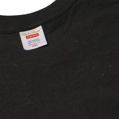 SNKRDUNK official quality guide for Japan streetwear and apparel, brand-new apparel: Animal hair over a wide area (hygiene reasons), outside standard (NG) official example
