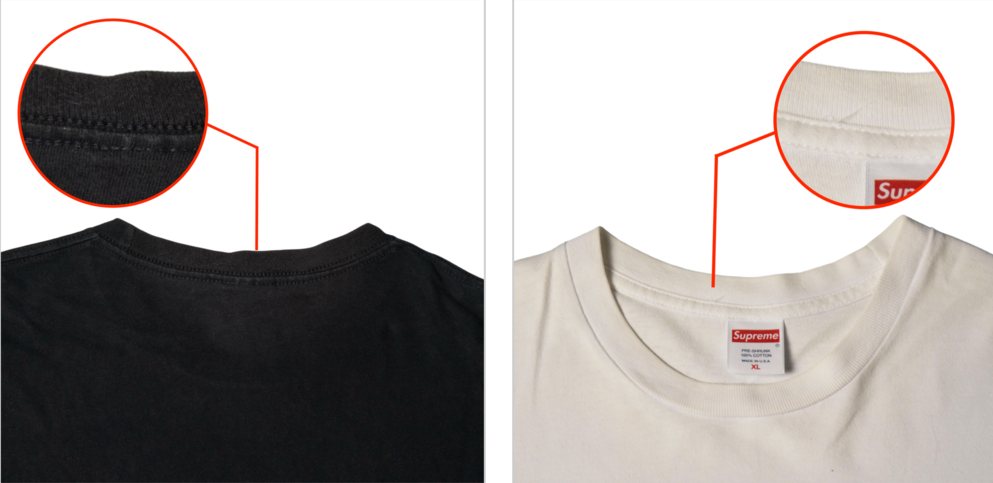 SNKRDUNK official quality guide for Japan pre-owned apparel, condition grade No obvious damage, official example: Localized, light yellowing or fading