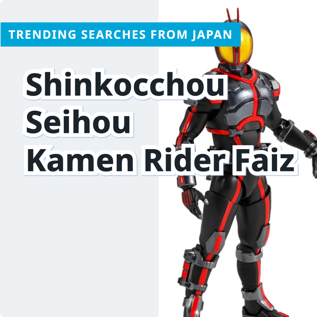 Shinkocchou Seihou Kamen Rider Faiz Figure | From Japan | FROM JAPAN