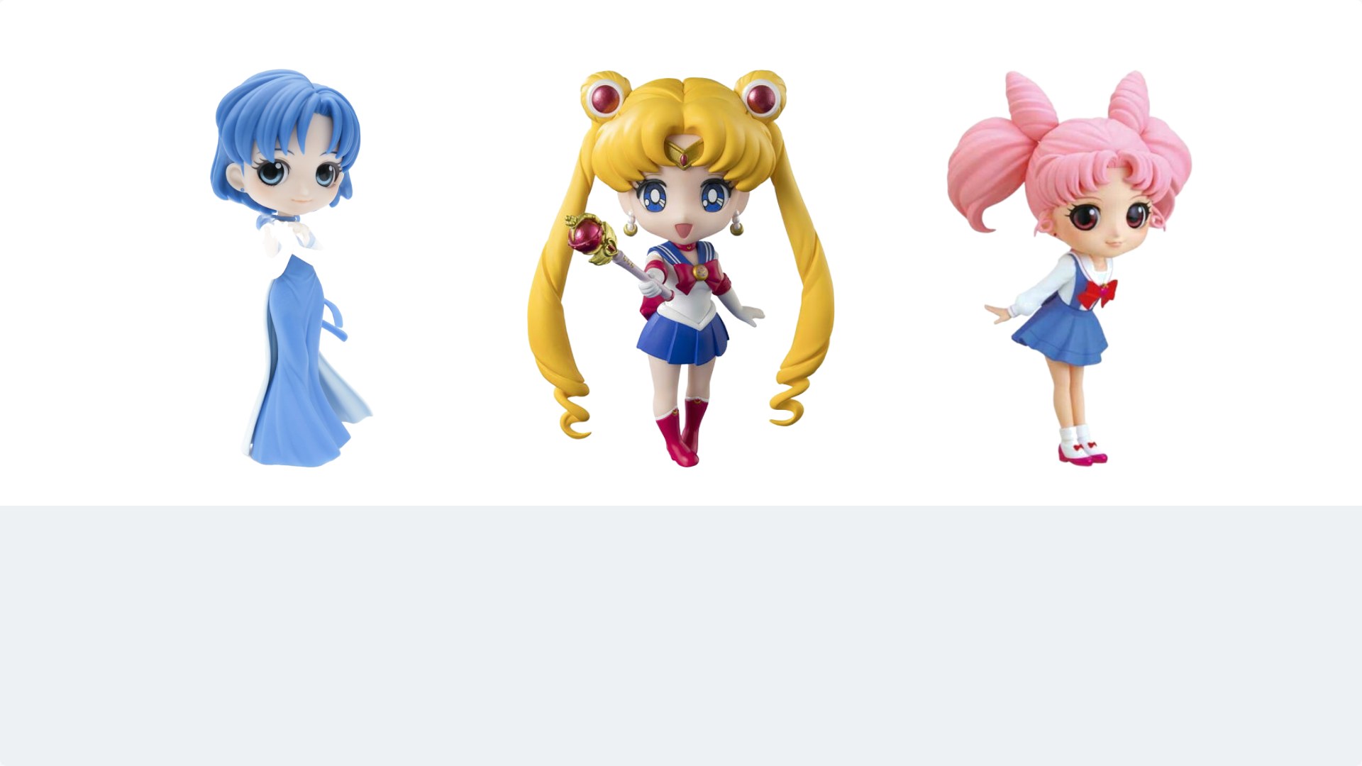 Sailor Moon figure picks, proxy shopping via FROM JAPAN