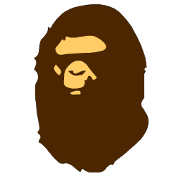 A BATHING APE logo