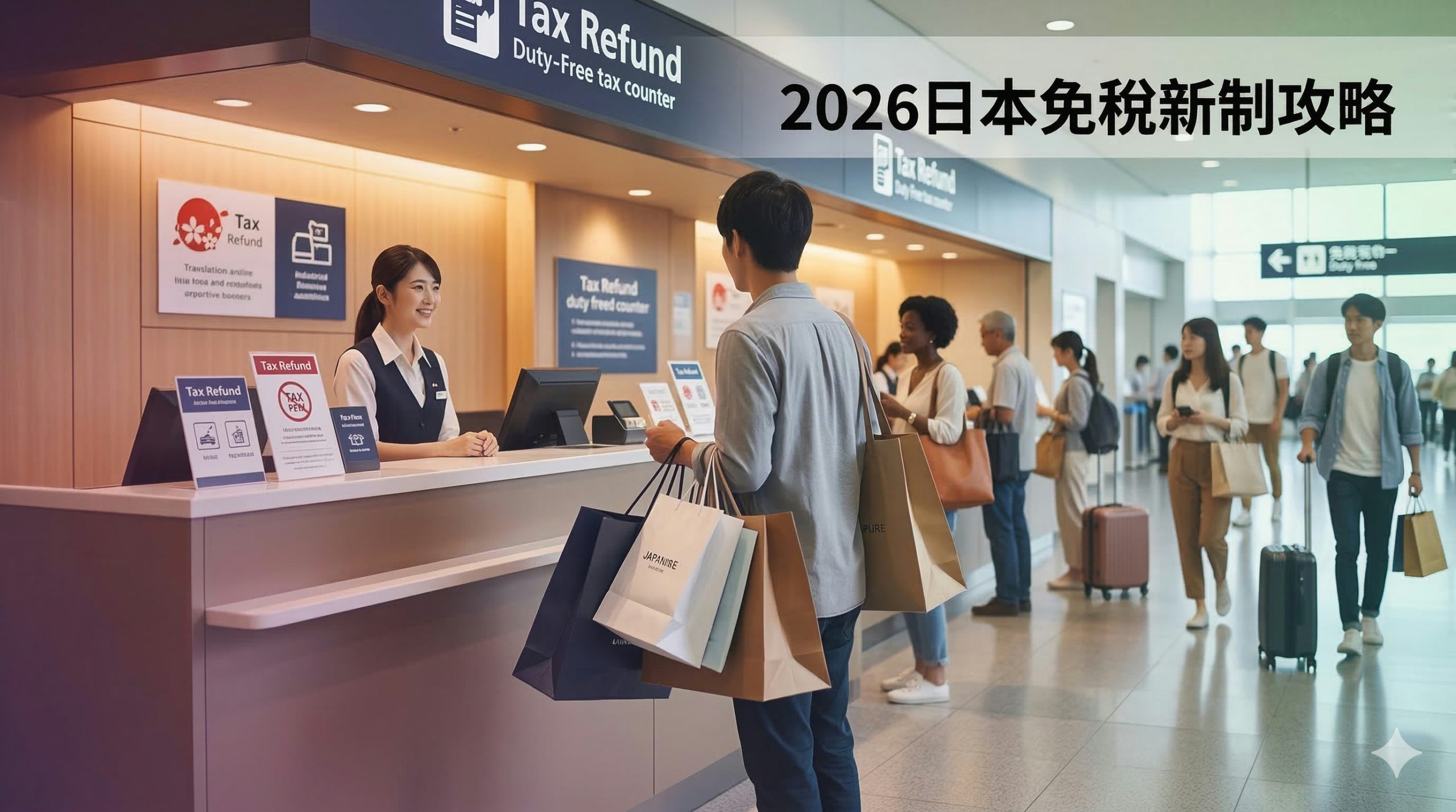 2026日本免稅新制退稅改革攻略