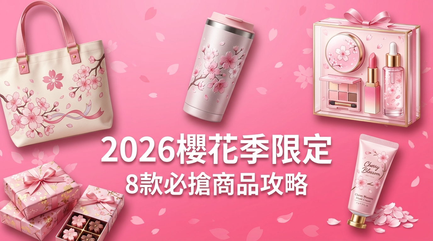 2026日本櫻花季限定商品攻略