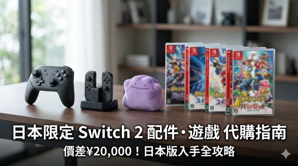 Nintendo Switch 2日本限定配件指南