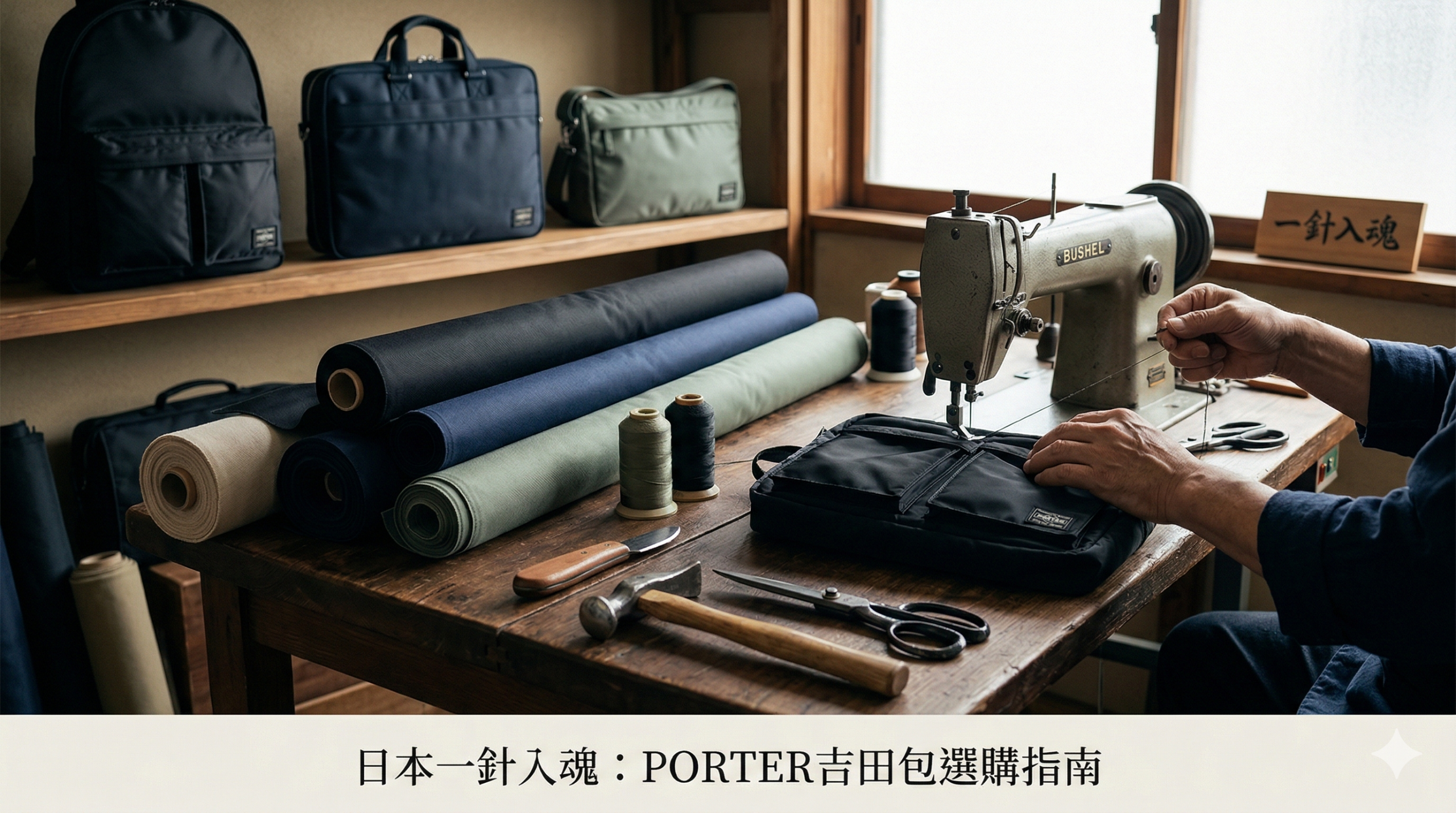 ORTER靠著「一針入魂」的職人精神，成為日本國民級包袋品牌