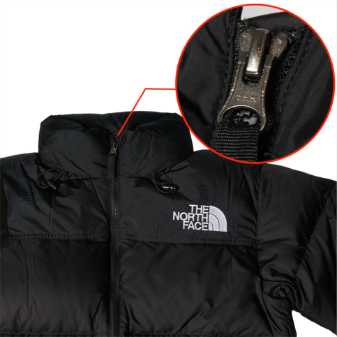 日本潮牌・服飾 SNKRDUNK官方品質指南 全新服飾 拉鍊電鍍剝落・削痕 基準外 NG 官方實例